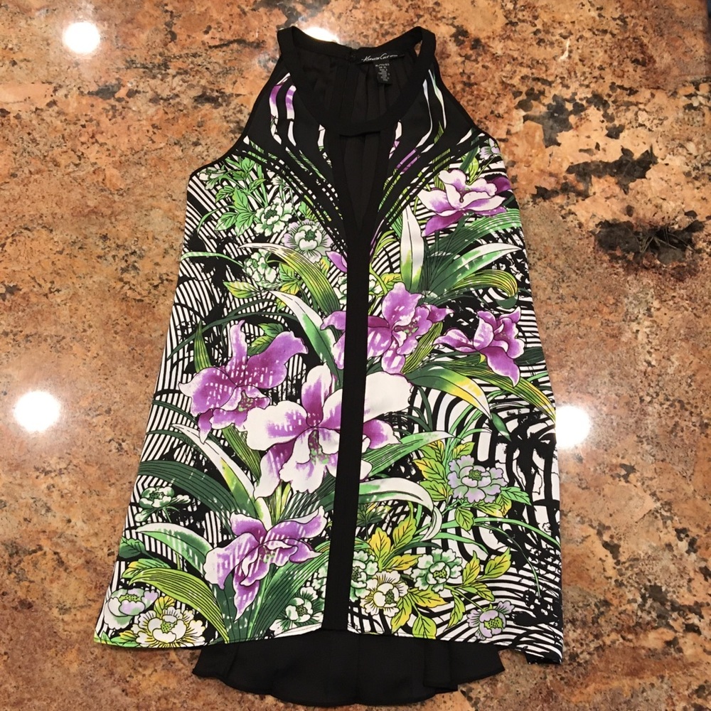 Kenneth Cole Colorful Summer Blouse